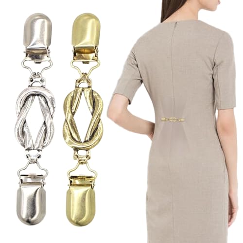 Shawl Clagen,Shirt Cinch Cardigan Clips | 2 Stück Stecknadeln ung Dekoration Für Damen Pullover Schals er Blusen Hosen Shawl Clagen,Shirt Cinch Cardigan Clips | 2 Stück Stecknadeln ung Dekoration Für Damen Pullover Schals er Blusen Hosen von Generisch