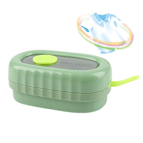 Shoe Cleaning Brush, Soap Brush, 4.33x1.73inch Press Dispenser, Multi Purpose Scrubber for Carpet, Furniture, Laundry, Kitchen, Bathroom, Outdoor, Upholstery, Clothes, Boots, Green Yellow von Generisch