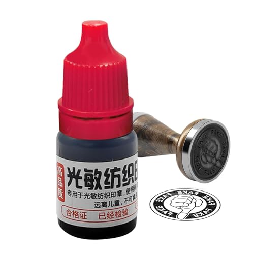 Siebdruckfarbe, 5 ml, Siebdruckfarbe, wasserfeste Tinte, lichtempfindlich für Siebdruck, T-Shirt, Siebdruck, Baumwolle, Leinen, Stoffe Siebdruckfarbe, 5 ml, Siebdruckfarbe, wasserfeste Tinte, lichtempfindlich für Siebdruck, T-Shirt, Siebdruck, Baumwolle, Leinen, Stoffe von Generisch