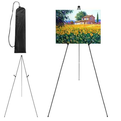Sign Poster Art Easel - Staffelei Malerei, Klappstaffner, Kunstwerfer, Staffelei, tragbare Kunstwerker, schwarze Ständer | Verstellbare Faltungs - -Malerei Bilder für Dis Sign Poster Art Easel - Staffelei Malerei, Klappstaffner, Kunstwerfer, Staffelei, tragbare Kunstwerker, schwarze Ständer | Verstellbare Faltungs - -Malerei Bilder für Dis von Generisch