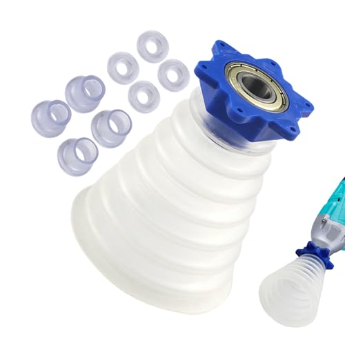 Silicone Drill Dust Collector Bowl, Retractable Hole Saw Dustproof Attachment, Adorable Compact Efficient Dust Collection Tool for Home Improvement and Electric Drills Use Silicone Drill Dust Collector Bowl, Retractable Hole Saw Dustproof Attachment, Adorable Compact Efficient Dust Collection Tool for Home Improvement and Electric Drills Use von Generisch