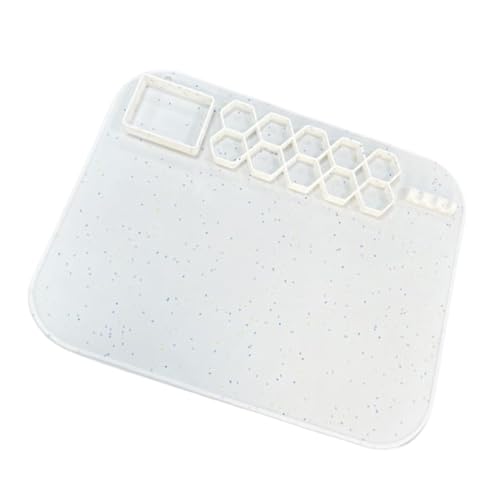 Silicone Painting Mat - Non-Slip Artist Station with Cup Holder for Kids, Creative Tool Paint Palette Function, Resin Jewelry Casting and Clay Projects for Counter Desk Tabletop Craft Activities Silicone Painting Mat - Non-Slip Artist Station with Cup Holder for Kids, Creative Tool Paint Palette Function, Resin Jewelry Casting and Clay Projects for Counter Desk Tabletop Craft Activities von Generisch