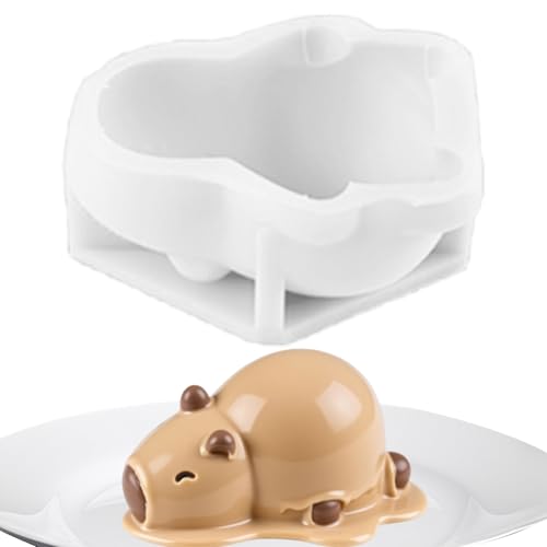 Silikon Backformen,Wasserschwein Backformen Aus Silikon Für Lebensmittel - Antihaft Bastelwerkzeug Für Kuchen Dessert Pudding Seife von Generisch