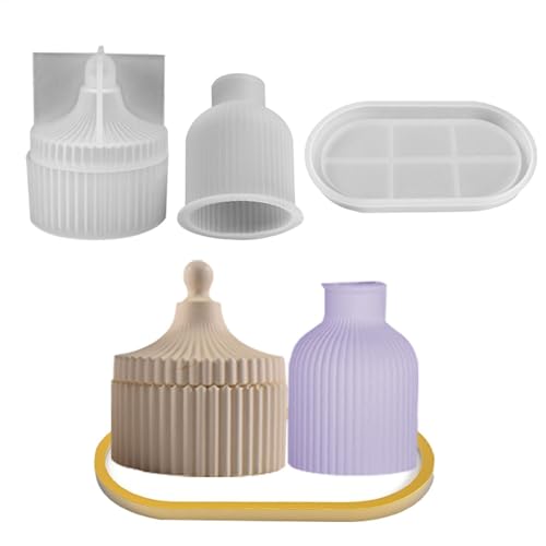 Silikon-Blumenvasen-Formen, Gießformen, Silikon-Blumenvasen, Gießformen, Epoxidharz-Formen für Blumenvasen und Heimdekoration Silikon-Blumenvasen-Formen, Gießformen, Silikon-Blumenvasen, Gießformen, Epoxidharz-Formen für Blumenvasen und Heimdekoration von Generisch