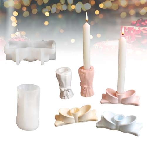 Silikon Gießformen für Weihnachten, 3D Adventskalender Set mit festlichen Motiven, Silikonform für Deko-Kalenderscheibe, DIY Countdown Kalender für festliche Dekoration (A) von Generisch