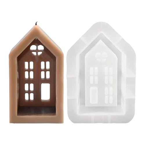 Silikon-Hausform, Hausseifenform - Antihaft-Silikonform-Gießform | Silikonharz-Form, Epoxidharz-Gussformen, Silikon-Hauskerzenformen für handwerkliche Herstellung, Dekoration Silikon-Hausform, Hausseifenform - Antihaft-Silikonform-Gießform | Silikonharz-Form, Epoxidharz-Gussformen, Silikon-Hauskerzenformen für handwerkliche Herstellung, Dekoration von Generisch