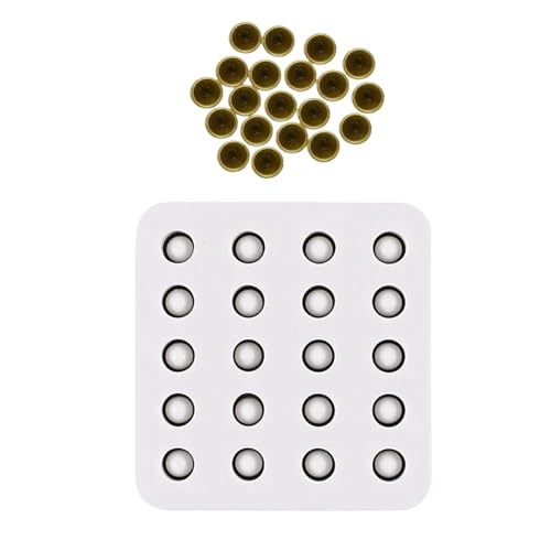Silikon-Käfig für Bienen, 20-Loch-Wachsform für Bienenstock, antihaftbeschichtet, hitzebeständig, manuelles Werkzeug, Stabilisierung für Imkerei, städtische Landwirtschaft, Hobbyisten Silikon-Käfig für Bienen, 20-Loch-Wachsform für Bienenstock, antihaftbeschichtet, hitzebeständig, manuelles Werkzeug, Stabilisierung für Imkerei, städtische Landwirtschaft, Hobbyisten von Generisch