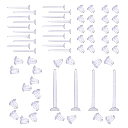 Silikon -Ohrring -Pfosten und Rücken, Backing for Ohrrings Studs, Silikon klarer Ohrring zurück, Transparente Schmuckfetee für Bankette, Party, Reisen, Versammlung Silikon -Ohrring -Pfosten und Rücken, Backing for Ohrrings Studs, Silikon klarer Ohrring zurück, Transparente Schmuckfetee für Bankette, Party, Reisen, Versammlung von Generisch