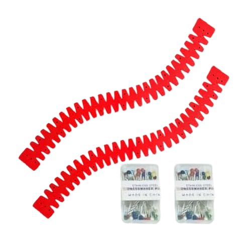 Silikon Saumhilfe Nähen Flexibel - Verstellbarer Silikon Saumformer Nähwerkzeug,Quiltzubehör Für Nahttrenner, Bügelvorlagen & Kantenverarbeitung von Generisch