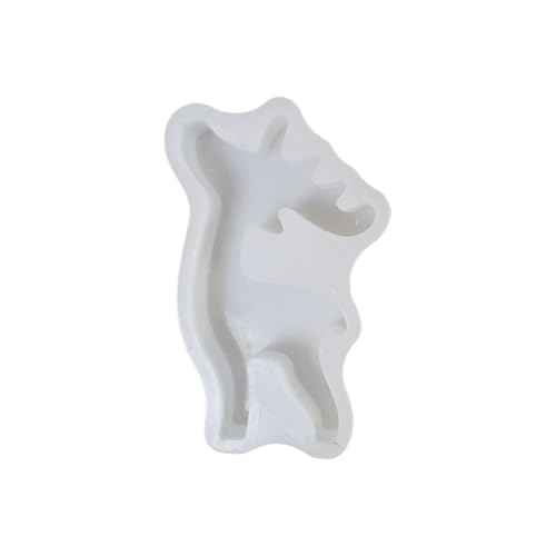 Silikon Tierformen | Reh Weihnachten Silikonformen - Gipsgussform für Cupcake Backen Fondant Handwerk Seife Kerze Feiertag Hochzeit Deko Küche Partyeinladigkeiten Silikon Tierformen | Reh Weihnachten Silikonformen - Gipsgussform für Cupcake Backen Fondant Handwerk Seife Kerze Feiertag Hochzeit Deko Küche Partyeinladigkeiten von Generisch