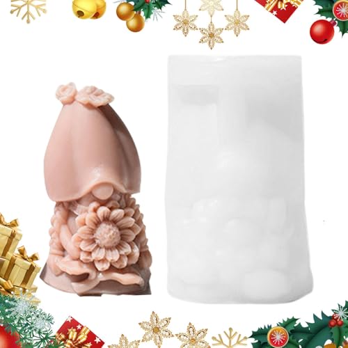 -Silikonform, Wichtel-Silikonform - kerze Silikonform | Epoxidharz-Gussformen, Kerzenherstellungsform, Weihnachts-Silikonform, antihaftbeschichtet für Heimdekorations-Bastelprojekte -Silikonform, Wichtel-Silikonform - kerze Silikonform | Epoxidharz-Gussformen, Kerzenherstellungsform, Weihnachts-Silikonform, antihaftbeschichtet für Heimdekorations-Bastelprojekte von Generisch