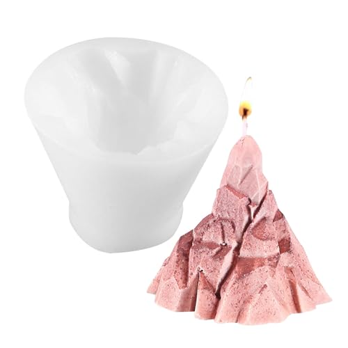 Silikonform Berg,Seifenformen für die Seifenherstellung - Epoxidformen zum Selbermachen von Aromatherapiekerzen, handgemachter Seife, Wachs, Ton Silikonform Berg,Seifenformen für die Seifenherstellung - Epoxidformen zum Selbermachen von Aromatherapiekerzen, handgemachter Seife, Wachs, Ton von Generisch