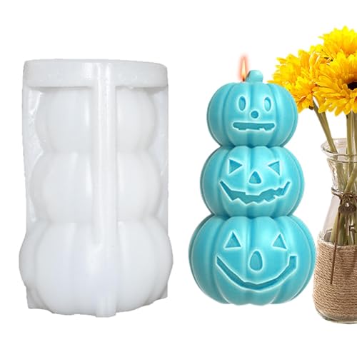 Silikonform - Flexibler Halloween -form | Langlebige Silikonharzform | kerzenform ideal für -Kunsthandwerk, Seifenherstellung, Kerzenwachs und Halloween -Dekorationsprojekte Silikonform - Flexibler Halloween -form | Langlebige Silikonharzform | kerzenform ideal für -Kunsthandwerk, Seifenherstellung, Kerzenwachs und Halloween -Dekorationsprojekte von Generisch