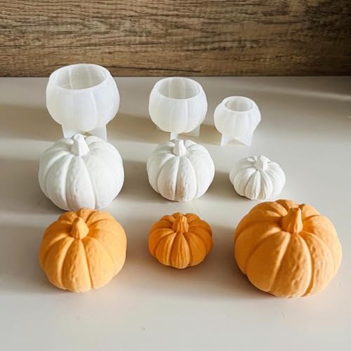 Silikonform Kerzenform Kürb-is, Kürb-is Gießformen Epoxidform In Verschiedenen Größen, Für Kerzen, Seife, Schokolade, Ton Silikonform Für Halloween Party Deko Zuhause Silikonform Kerzenform Kürb-is, Kürb-is Gießformen Epoxidform In Verschiedenen Größen, Für Kerzen, Seife, Schokolade, Ton Silikonform Für Halloween Party Deko Zuhause von Generisch