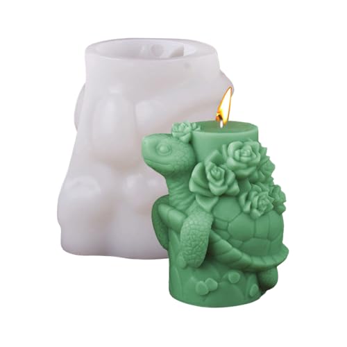 Silikonform für Schildkröten, Tierform, Stein-Bastelform, Schildkrötenharz-Gussform für Kerzenwachs, dekorative Gipsform für Diffusor, Stein, Ton, Handwerk und Heimdekoration Silikonform für Schildkröten, Tierform, Stein-Bastelform, Schildkrötenharz-Gussform für Kerzenwachs, dekorative Gipsform für Diffusor, Stein, Ton, Handwerk und Heimdekoration von Generisch