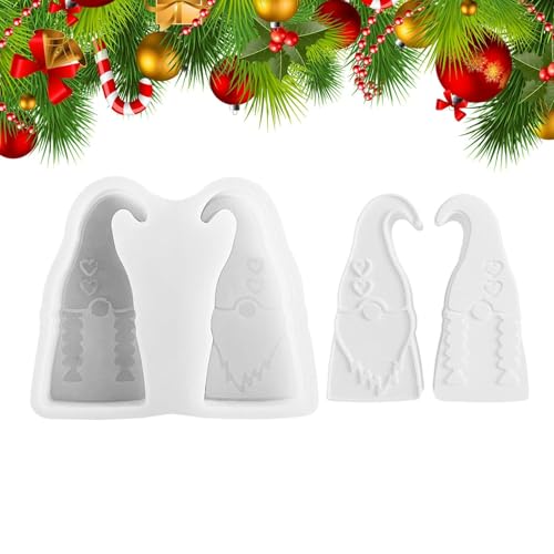 Silikonform für Zwerge, Paare, Statue, Kunstharzgussformen für Zementbasteln, Heimpartys, Dekorationen, Harzform, Weihnachts-Epoxidharz-Form für Weihnachtsfeiern Silikonform für Zwerge, Paare, Statue, Kunstharzgussformen für Zementbasteln, Heimpartys, Dekorationen, Harzform, Weihnachts-Epoxidharz-Form für Weihnachtsfeiern von Generisch