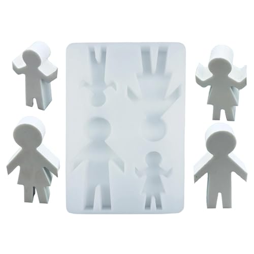 Silikonformen Gießformen | Familie Von 4 Harzformen | Familie Silikonformen Für Epoxidharz | Kerzenherstellungsformen | Familie Harzformen Silikon | Epoxidharz Guss Set Für Schreibtisch Ornamente Silikonformen Gießformen | Familie Von 4 Harzformen | Familie Silikonformen Für Epoxidharz | Kerzenherstellungsformen | Familie Harzformen Silikon | Epoxidharz Guss Set Für Schreibtisch Ornamente von Generisch