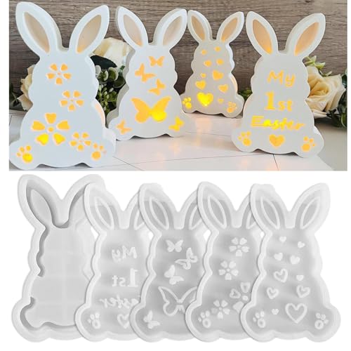 Generisch Silikon-Gießformen Ostern, Ostermodelle, Gießformen, Silikon, Weiß, Form von Generisch