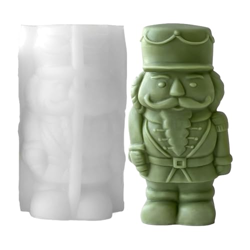 Silikonformen Gießformen Weihnachten, Nussknackers Kerzenformen Weihnachtsdeko, Nussknackers Figur Giessformen Silikon, Weihnachten Basteln Epoxidharz Silikonform Gießform Tischdeko Silikonformen Gießformen Weihnachten, Nussknackers Kerzenformen Weihnachtsdeko, Nussknackers Figur Giessformen Silikon, Weihnachten Basteln Epoxidharz Silikonform Gießform Tischdeko von Generisch