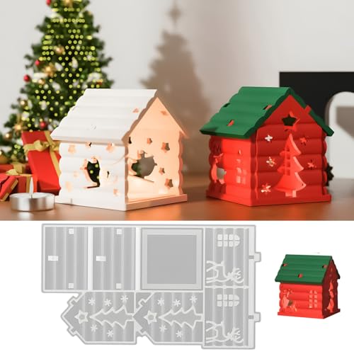 Silikonformen Gießformen Weihnachten, Silikonform Haus Kerzenhalter, Gießform Häuser Teelichthalter, Giessformen Silikon, Gipsformen Zum Gießen Weihnachtsdeko Silikonformen Gießformen Weihnachten, Silikonform Haus Kerzenhalter, Gießform Häuser Teelichthalter, Giessformen Silikon, Gipsformen Zum Gießen Weihnachtsdeko von Generisch