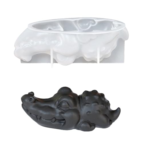 Silikonformen für Kerzen, Harzguss-Silikon-Set, glatte Entformung in Tierform, ideal zum Backen, Basteln mit Kindern, Familie, Freunden oder Muttertagsgeschenk, 5,2 x 11,2 cm Silikonformen für Kerzen, Harzguss-Silikon-Set, glatte Entformung in Tierform, ideal zum Backen, Basteln mit Kindern, Familie, Freunden oder Muttertagsgeschenk, 5,2 x 11,2 cm von Generisch