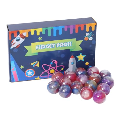 Slime Kit, 24 Pack Partygeschenke –Fluffy, Nicht klebrig, schmutzfrei, streßabbauend, Schleim Kits für Mädchen und Jungen – Kindergeburtstag Mitgebsel Set (Blau) von Generisch