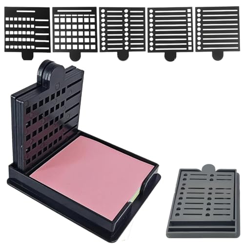 Smarter Sticky Note Kit, Sticky Note Holder 5 Versatile Templates - Organize Notes, Boost Productivity & Master Daily Planning, Reusable Sticky Notes Stencil, For Office & School Use von Generisch
