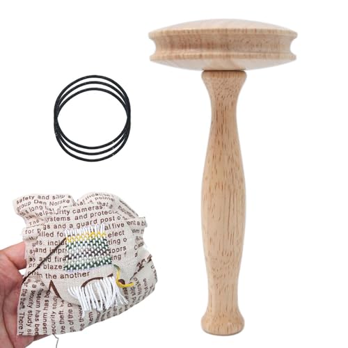 Sockenstopfwerkzeug, Stopfpilz Mit Spannring, Stopfpilz, Hölzerne Webwerkzeuge, Fäden Nähwerkzeug Stopfei Handarbeit Bastelbedarf Zum Nähen Von Socken, Kleidung, Pullover Mutter Geschenk von Generisch