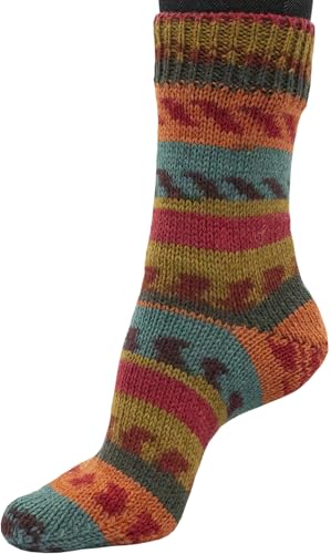 Sockenwolle COSY SOX PRINTS 150 g / 75% Wolle 25% Polyamid / 6 - fädig (H7002 Olymp) von Generisch