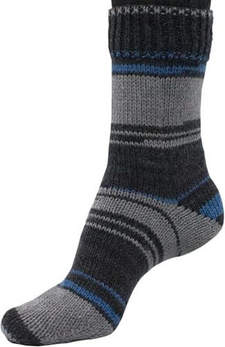 Sockenwolle COSY SOX PRINTS 150 g / 75% Wolle 25% Polyamid / 6 - fädig (H7003 Everest) von Generisch