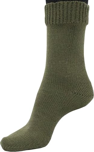 Sockenwolle Sock Yarn Uni 100 g / 75% Wolle 25% Polyamid (K1401 Burnt Olive) von Generisch