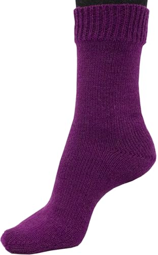 Sockenwolle Sock Yarn Uni 100 g / 75% Wolle 25% Polyamid (K1726 Grape Juice) von Generisch