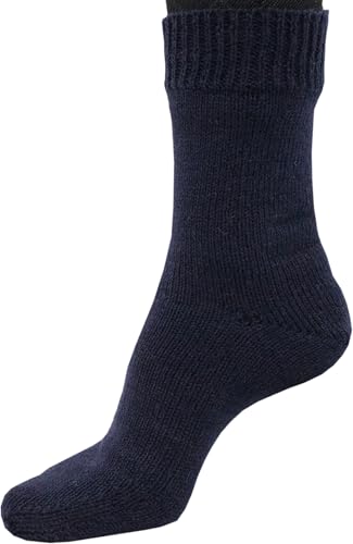Sockenwolle Sock Yarn Uni 100 g / 75% Wolle 25% Polyamid (K6046 Navy) von Generisch