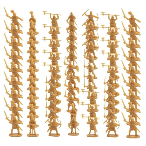 Soldaten Figuren - Miniatur Figuren Antike Krieger - 100 Stück Modellfiguren Antike Spielzeug-Sets Gesellschaftsspiel für Rollenspiele und Kinderpartys Kuchendekoration und Mädchen Soldaten Figuren - Miniatur Figuren Antike Krieger - 100 Stück Modellfiguren Antike Spielzeug-Sets Gesellschaftsspiel für Rollenspiele und Kinderpartys Kuchendekoration und Mädchen von Generisch