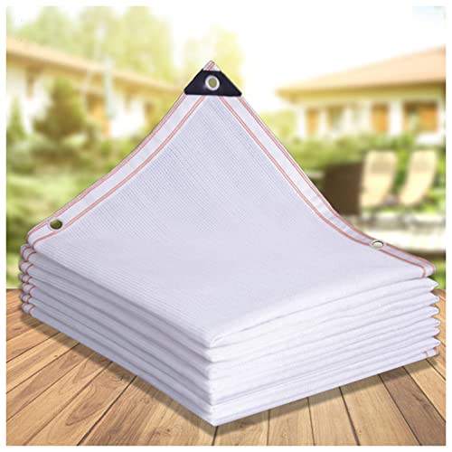 Sonnenschutznetz für den Außenbereich, 80 % UV-Schutz, wasserdicht, atmungsaktiv, für Gartenpflanzen, 6 x 7 m, Sonnenschutz und Windschutznetz, Weiß Sonnenschutznetz für den Außenbereich, 80 % UV-Schutz, wasserdicht, atmungsaktiv, für Gartenpflanzen, 6 x 7 m, Sonnenschutz und Windschutznetz, Weiß von Generisch