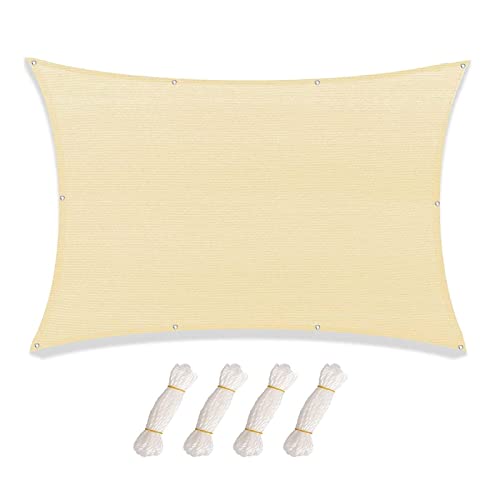 Sonnenschutztuch, Sichtschutz, HDPE, verstärkte Ösen, Windschutzscheibenabdeckung, Netzstoff, einfacher aufzuhängen, leichte Pergola, Terrasse und Hinterhofterrasse (2,9 x 76,2 cm) von Generisch