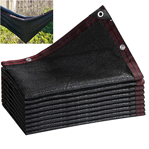 Sonnensegel, Windschutz, mit Ösen, Windschutznetz, Schattennetz, für Schatten, Baldachin, Pergola, Gewächshäuser, Balkone, 1 x 2 m, Schwarz Sonnensegel, Windschutz, mit Ösen, Windschutznetz, Schattennetz, für Schatten, Baldachin, Pergola, Gewächshäuser, Balkone, 1 x 2 m, Schwarz von Generisch