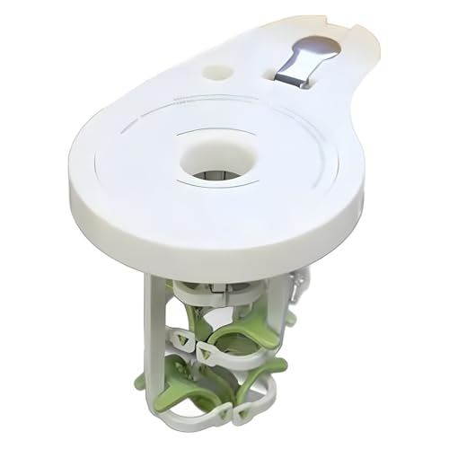 Spargelschäler, Spezialschälmesser, Spezialschälmesser für Spargel, mit 6 Präzisionsklingen, Spiralclip und Stößel, manueller nicht elektrischer Spargelschäler Spargelschäler, Spezialschälmesser, Spezialschälmesser für Spargel, mit 6 Präzisionsklingen, Spiralclip und Stößel, manueller nicht elektrischer Spargelschäler von Generisch