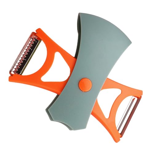 Sparschäler, Schälwerkzeuge | 2 in 1 Edelstahl Schälwerkzeug | Schäler mit rotierender | Ergonomischer Griff für Küchenutensilien für Haushalt, Küche von Generisch