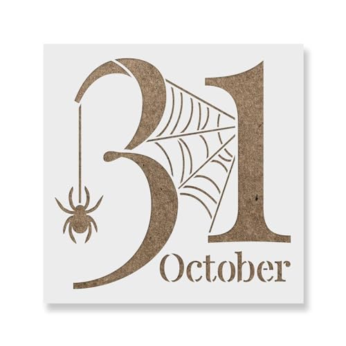 Spinnennetz-Schablone zum 31. Oktober – Bastelschablone für Airbrush, Malerei, Wandkunst, Dekoration, DIY-Vorlage, 7,5 mm, Mylar-Kunststoff, wiederverwendbar Spinnennetz-Schablone zum 31. Oktober – Bastelschablone für Airbrush, Malerei, Wandkunst, Dekoration, DIY-Vorlage, 7,5 mm, Mylar-Kunststoff, wiederverwendbar von Generisch