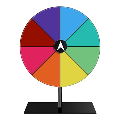 Spinnerrad, Drehspinnrad – löschbares Acrylrad des Spiels – Lucky Roulette Board für Carnivals Festival Classrooms Meetings Annual Partys von Generisch