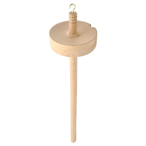 Spinning Drop Spindel | Handspindel | Drop Spindel Spinning, Holz Drop Spindel Top Whorl Garn Spindel Spindel Spin, Spinning Wool Starter Spinner Kit Holz für Anfänger von Generisch