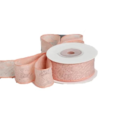 Spitzenbänder zum Selbermachen, Schleife, Haar-Accessoires, Geschenk, Blumenverpackung, handgefertigtes Klebeband, Basteln, 9,1 m, pnnrk, 38 mm Spitzenbänder zum Selbermachen, Schleife, Haar-Accessoires, Geschenk, Blumenverpackung, handgefertigtes Klebeband, Basteln, 9,1 m, pnnrk, 38 mm von Generisch