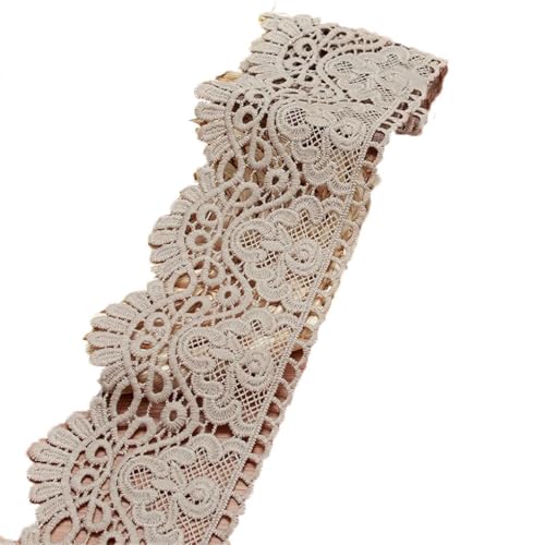 Spitzenband, 1 m, 10 cm, hohl, bestickt, Blumenmuster, Spitze, Kleidung, DIY-Zubehör, 04, Länge 1 m Spitzenband, 1 m, 10 cm, hohl, bestickt, Blumenmuster, Spitze, Kleidung, DIY-Zubehör, 04, Länge 1 m von Generisch