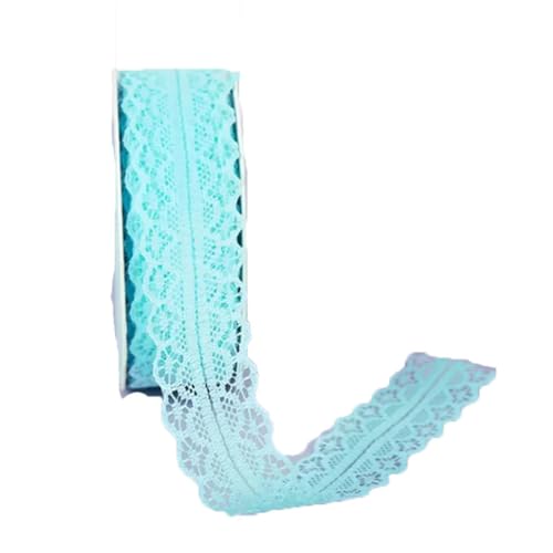 Spitzenband, 3 cm breit, Vintage-Muster, Bastelarbeiten, Nähen, Party-Dekorationen, Hellblau, 9,1 m Spitzenband, 3 cm breit, Vintage-Muster, Bastelarbeiten, Nähen, Party-Dekorationen, Hellblau, 9,1 m von Generisch