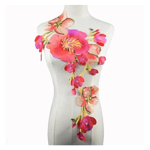 Spitzenbesatz mit Blumenmuster, bestickt, zum Nähen, Basteln, klassische Stickerei, Kragen, DIY, künstlicher Ausschnitt, Scrapbooking, Messing Spitzenbesatz mit Blumenmuster, bestickt, zum Nähen, Basteln, klassische Stickerei, Kragen, DIY, künstlicher Ausschnitt, Scrapbooking, Messing von Generisch
