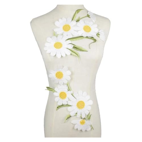 Spitzenbesatz mit Blumenmuster, bestickt, zum Nähen, Basteln, klassische Stickerei, Kragen, DIY, künstlicher Ausschnitt, Scrapbooking, Schwarz Spitzenbesatz mit Blumenmuster, bestickt, zum Nähen, Basteln, klassische Stickerei, Kragen, DIY, künstlicher Ausschnitt, Scrapbooking, Schwarz von Generisch