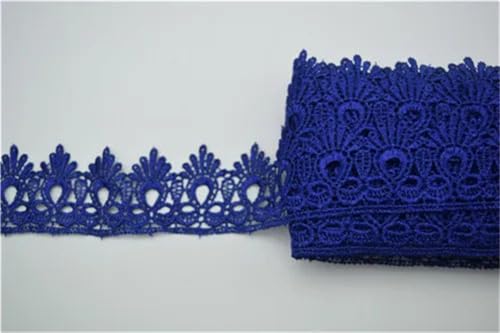 Spitzenborte, 4,5 cm, für Hochzeit, DIY, Nähen, Spitze, Hochzeitskleid, Dekoration, Dunkelblau, Größe S Spitzenborte, 4,5 cm, für Hochzeit, DIY, Nähen, Spitze, Hochzeitskleid, Dekoration, Dunkelblau, Größe S von Generisch