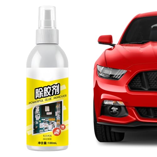 Spray Aufkleber-Entferner, selbstklebender Auto-Klebstoffentferner | Einfache Anwendung zur Reinigung von Glasscheiben, Entfernung von Metalloberflächen von Generisch