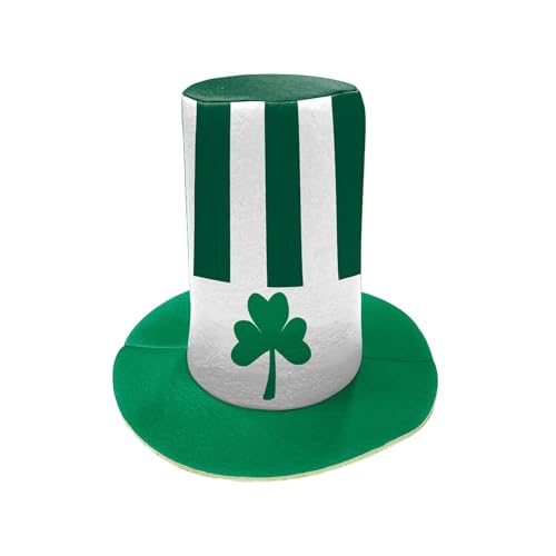 St. Patricks Day Hut – Zylinderhut Irische Kopfbedeckung Kleeblatt | Foto-Requisiten, Partyzubehör, Baumspitze St. Patricks Day Zubehör, Kostümzubehör St. Patricks Day Hut – Zylinderhut Irische Kopfbedeckung Kleeblatt | Foto-Requisiten, Partyzubehör, Baumspitze St. Patricks Day Zubehör, Kostümzubehör von Generisch